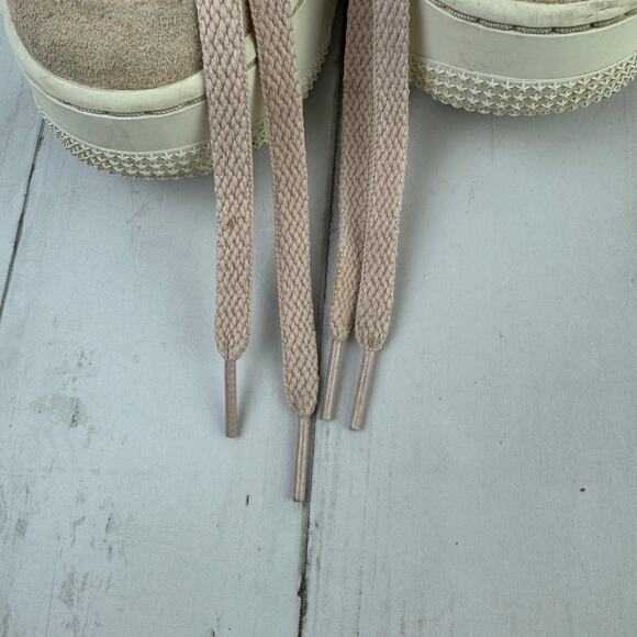 Nike Air Force 1 Light Pink Suede Leather Sage Low Top Sneaker Size 8 - Picture 12 of 14